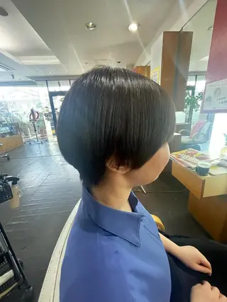 ショート カラー 美容室アークス所属・美容室ARKS 黒田杏奈のヘアスタイル
