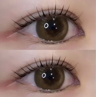 マツエク・マツパ eve🐰束間まつ毛 /透明感カラーのヘアスタイル