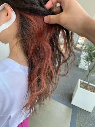 カラー 名古屋／デザイン／ ブリーチ/松井亮磨のヘアスタイル