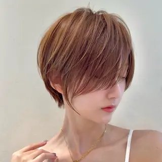 ショート VIEW GINZA所属・fitするカット♡ 暖色/ふうか◠‿◠のヘアスタイル