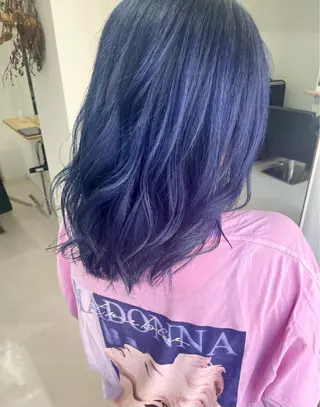 ミディアム カラー ivy所属・🦋うる艶透明感ヘア 今井達也のヘアスタイル