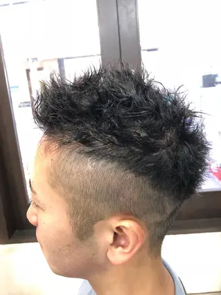 メンズ カ レラのヘアスタイル