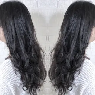 ロング 縮毛矯正/髪質改善 主税巧一のヘアスタイル