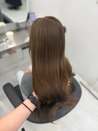 カラー 透ける透明感カラー 🎀anju/渋谷のヘアスタイル