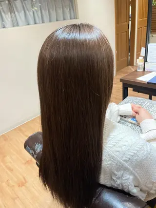 ロング カットモデル募集中 友香のヘアスタイル