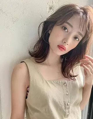 セミロング salon azure所属・salon azureのヘアスタイル