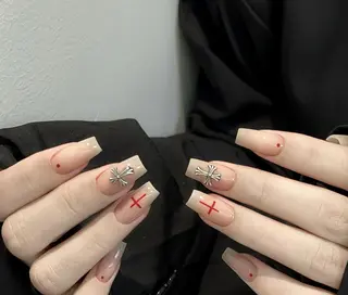 ネイル By moonネイル 🌷ワンホン/韓国風のネイルデザイン