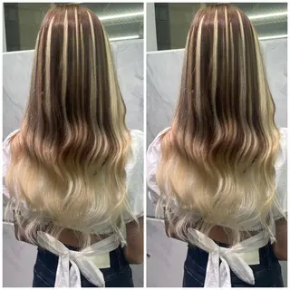 ロング 🦋プルエクステ ARISA🦋のヘアスタイル