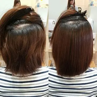 ミディアム FORTE所属・フォルテ青山 カットカラー0円のヘアスタイル