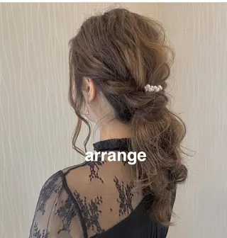 ロング ヘアアレンジ kitagawa mayuのヘアスタイル