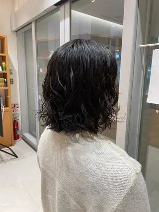 ショート パーマ 🌀ボブパーマ/ 咲良🌀のヘアスタイル