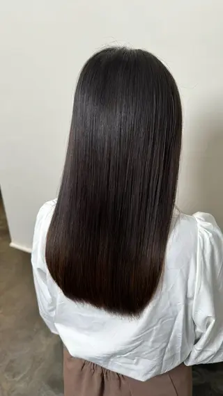 セミロング 🔆髪質改善 透明感 カラー🔆佐々木貴仁のヘアスタイル