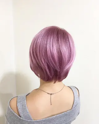ショート ヤマグチ ヒカルのヘアスタイル