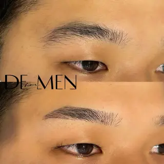 メンズ アイブロウ 𝙢 𝙖 𝙤 🩶のマツエク・マツパデザイン