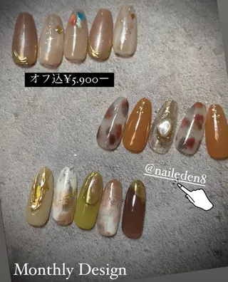ネイル Eden　private nail saron所属・Eden ♾️のネイルデザイン