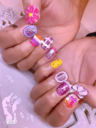 ネイル 長さだし専門店 M2 rikaのネイルデザイン