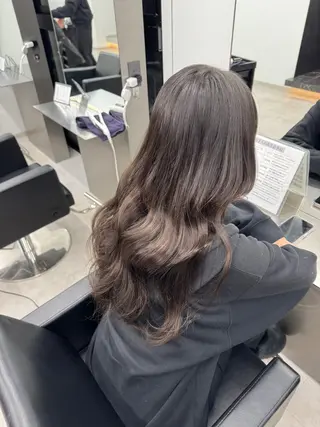 ロング エクステ/透明感 韓国ヘア/KENTAのヘアスタイル