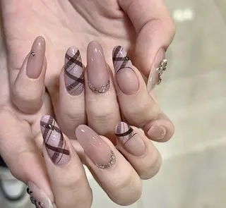 ネイル By moonネイル 🌷ワンホン/韓国風のネイルデザイン