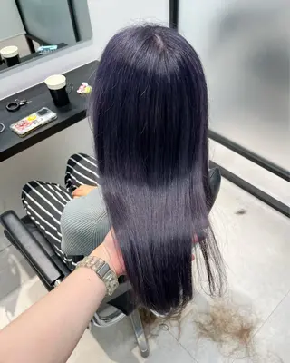 セミロング SALOWIN横浜所属・𓍯韓国style/ 髪質改善𓍯中村和希のヘアスタイル