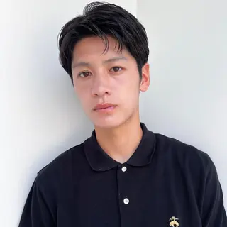 ショート メンズ メンズカット曲がる 縮毛矯正佐々木タクマのヘアスタイル