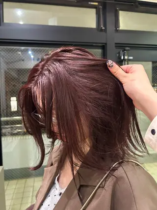 カラー Ravo所属・キラ/ハイトーン/ ダブルカラーのヘアスタイル