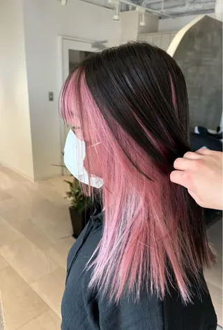 カラー モデル募集中🎀 ior MOMOKAのヘアスタイル
