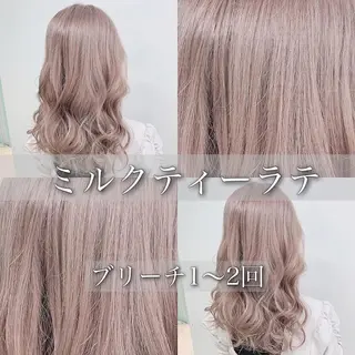 ロング カラー 🪄池袋ハイトーン 🪄ブリーチカラーのヘアスタイル