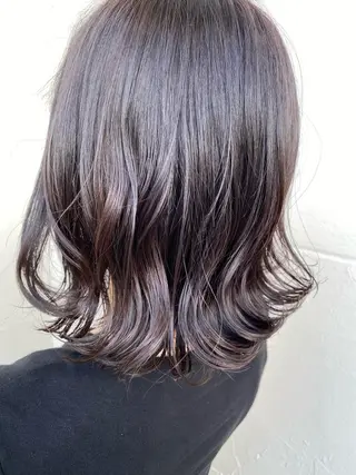 ショート カラー ami🍑艶カラー/ 髪質改善/透明感のヘアスタイル