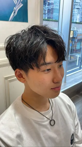 パーマ メンズ ✨似合わせ特化美容師 WILL上村　拳吾のヘアスタイル