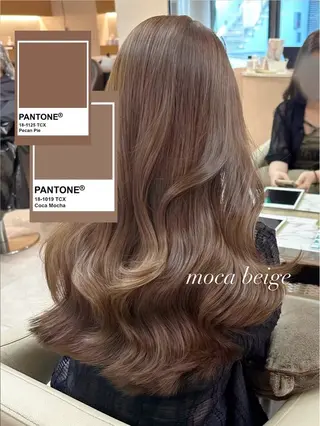 ロング カラー 韓国ヘア🦢🖤 Sayumiのヘアスタイル