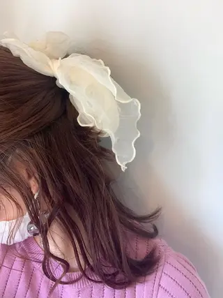 ミディアム ヘアアレンジ NOEL所属・フェイシャルエステ Utaiのエステ・リラクイメージ