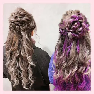 セミロング カラー パーマ ヘアアレンジ メンズ キッズ ネイル マツエク・マツパ シシド ユウスケ Aceのヘアスタイル