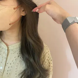 ロング マホ/日吉/髪質改善 /レイヤー/ガーリーのヘアスタイル