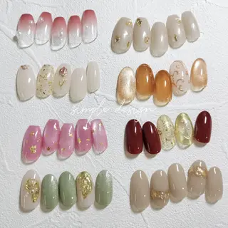 ネイル She by M【シーバイエム】パラジェル/ニュアンスネイル所属・She by M. Ryoukaのネイルデザイン