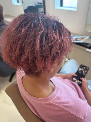 カラー 村松 音歩のヘアスタイル