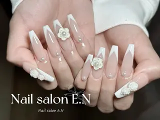 ネイル E.N🦋 長さ出し/持ち込みのネイルデザイン