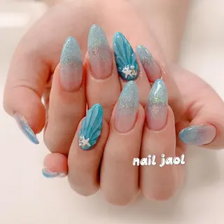 ミディアム nail jaol池袋店所属・ネイルJaol 池袋のネイルデザイン