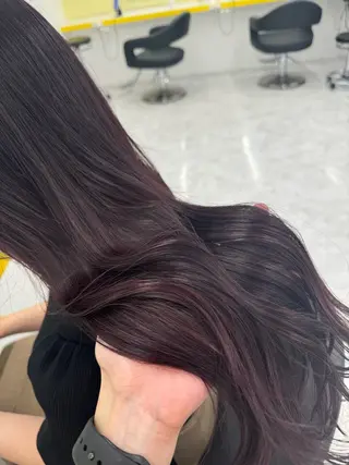 カラー ヘアアレンジ ☁️トレンド✖️ 透明感☁️りくのヘアスタイル