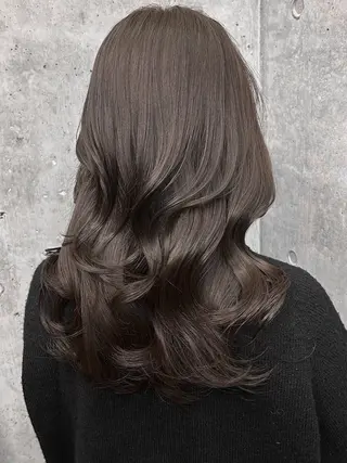 ロング カラー ヘアアレンジ 垢抜け透明感カラー 指名No.1shunのヘアスタイル