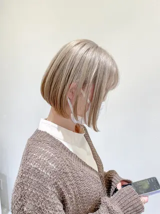 ショート カラー 似合わせスタイル 岡田勇哉のヘアスタイル