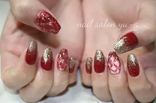 ネイル ネイル＆ホワイトニング   Yu-a所属・yu-a  スカルプ ネイルakiのネイルデザイン