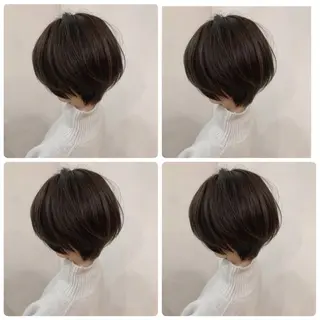 ショート 京都大人女性ショート 徒歩1分/秋山のヘアスタイル