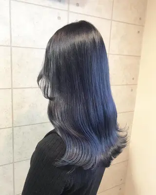 ロング カラー knock【ノック】所属・烏丸韓国ヘア🇰🇷 ayaka🎀のヘアスタイル