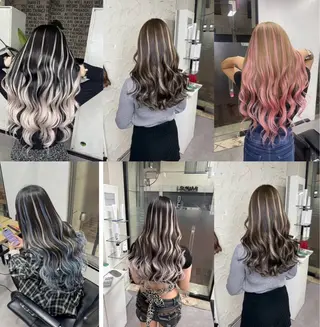 ミディアム カラー SWAY所属・SWAY / ヒカルのヘアスタイル