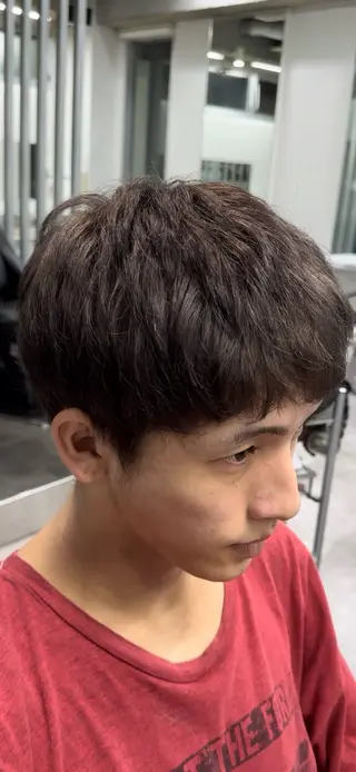 ショート カラー メンズ fifth 原宿店所属・fifth原宿 今村圭一のヘアスタイル