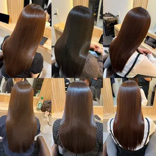 ロング attrait南堀江所属・KAISEI髪質改善 /縮毛矯正のヘアスタイル