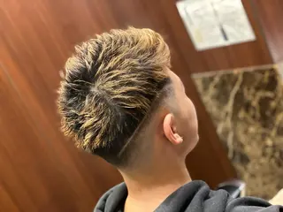 ショート メンズ 浅見 天翔のヘアスタイル