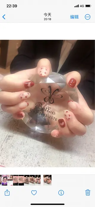 ネイル ベラッコ所属・ネイルサロン ベラッコのネイルデザイン