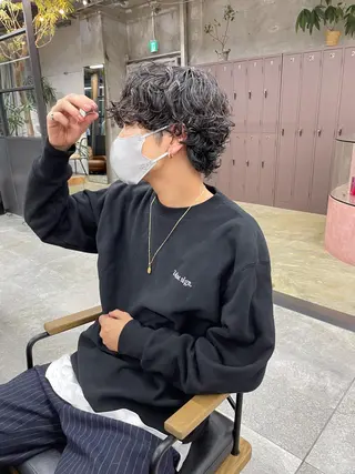 パーマ メンズ メンズ特化/ 山口大輝のヘアスタイル