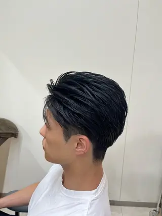 ショート メンズ AROH men's cut&men's perm 船橋店所属・🧊メンズ特化🧊 高木航希のヘアスタイル